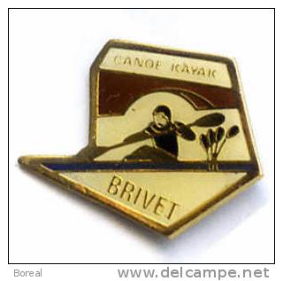 Pin´s Canoe Kayak Brivet - Canoë