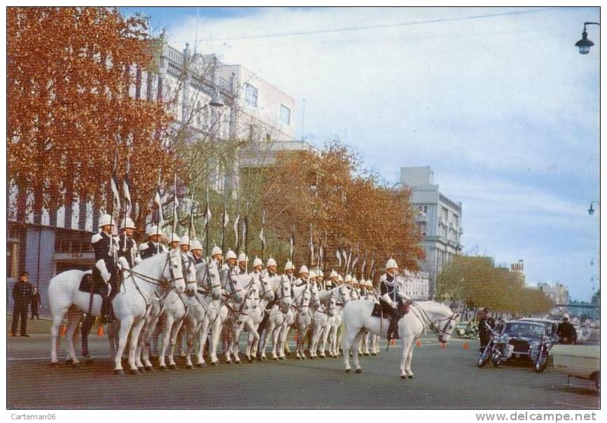 Australie - Adelaide, South Australia Police Greys At An Official Function At Parliament House North Terrace - Adelaide