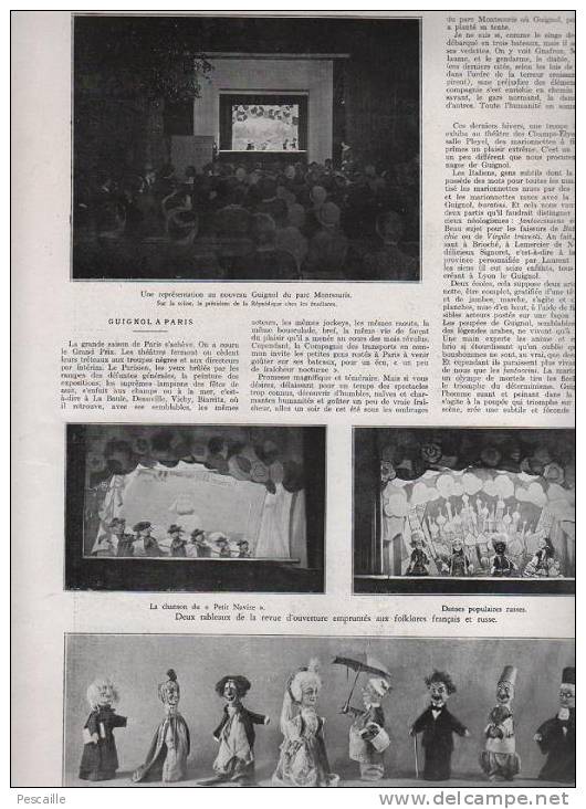 L´ILLUSTRATION 19 07 1930 - 14 JUILLET PARIS - INDE - ECOLE DES BEAUX ARTS PARIS - STAMBOUL - GUIGNOL - GORGES DU VERDON - L'Illustration