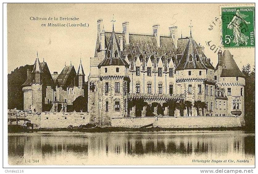 44 MISSILLAC Château De La Bretesche  Joli Plan - Missillac