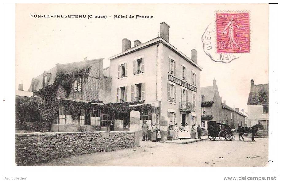 HOTEL DE FRANCE - Dun Le Palestel
