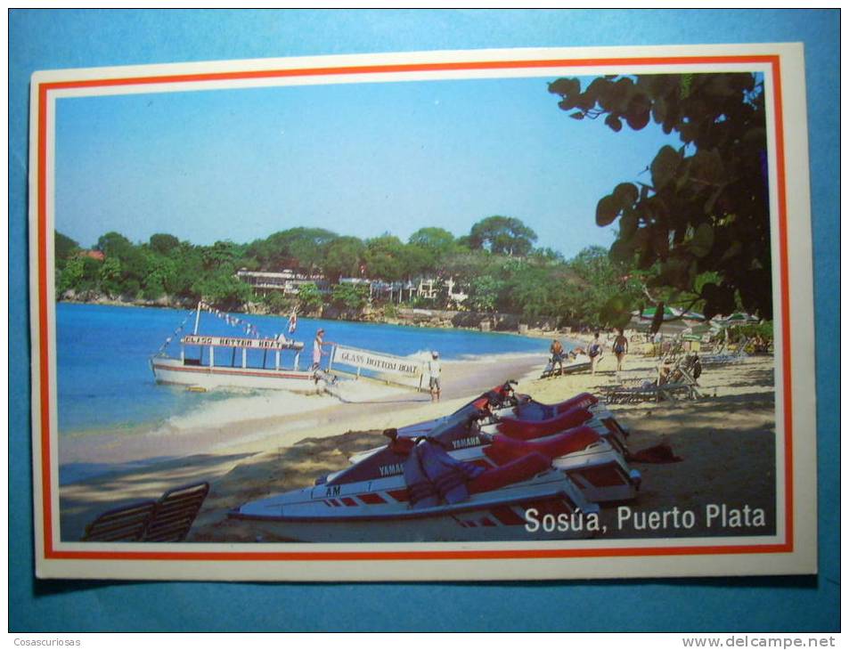 R.196 AMÉRICA ANTILLAS REPÚBLICA DOMINICANA PUERTO PLATA PLAYA SOSÚA ANNEES 90 MAS EN MI TIENDA - Dominicaanse Republiek