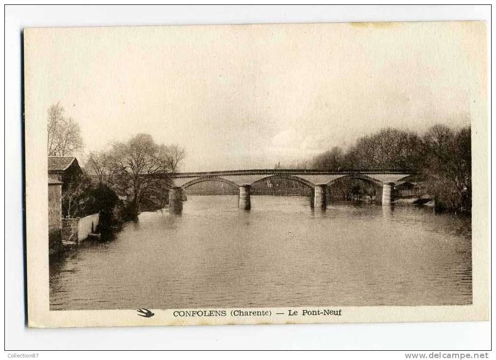 16 - CHARENTE - CONFOLENS - LE PONT NEUF - Edit. DELPY - Confolens