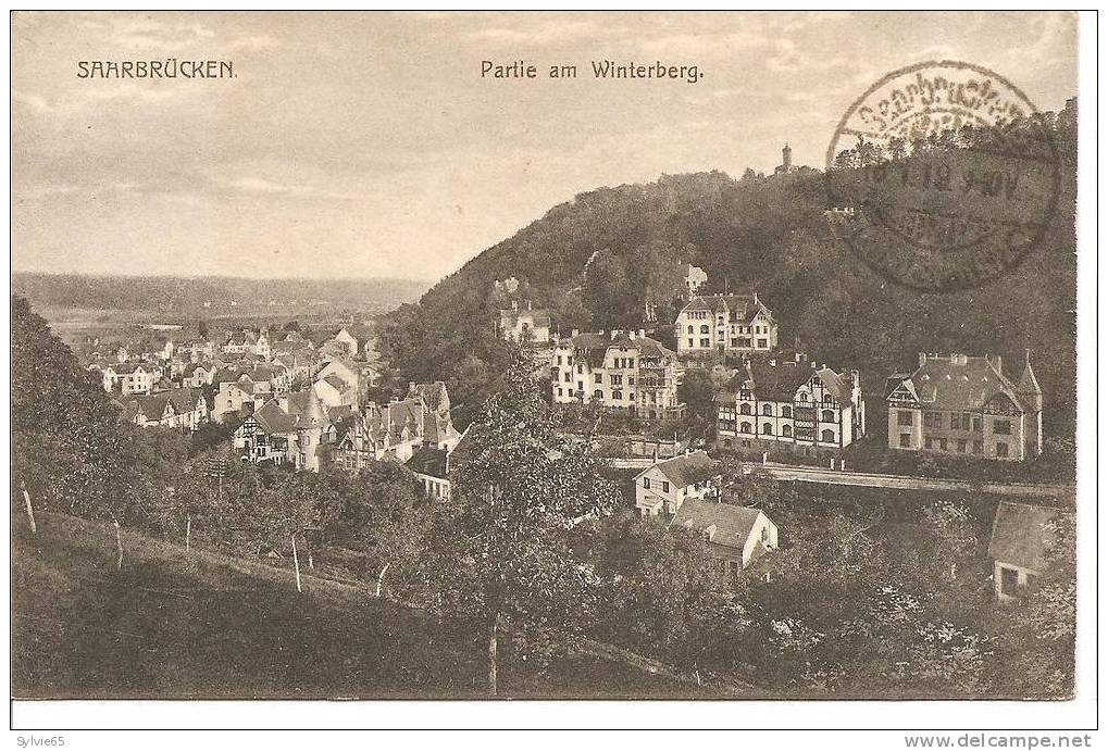 SAARBRUCKEN-partie Am Winterberg - Saarbrücken