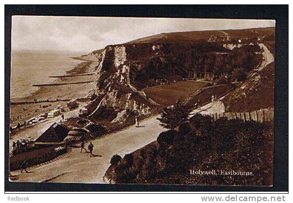 1926 Real Photo Postcard Hollywell Eastbourne Sussex - Ref 262 - Eastbourne