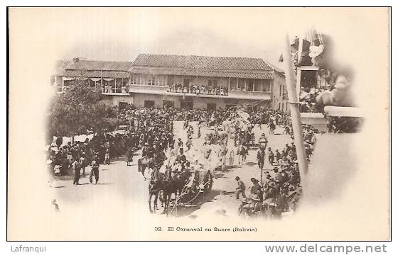 BOLIVIE- Ref 13-sucre - El Carnaval En Sucre - Bon Etat - Bolivie