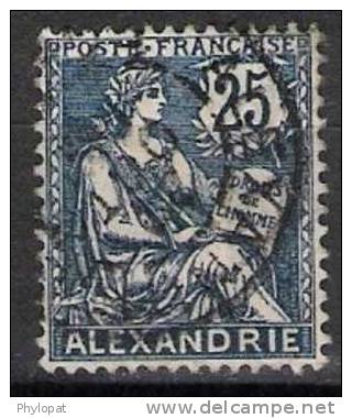 ALEXANDRIE Bureau Francais 1902 N°27a @ Affaire 25% Cote - Altri & Non Classificati