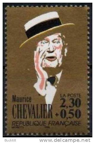 FRANCE Poste 2650 ** Chanteur Maurice CHEVALIER - Chanteurs