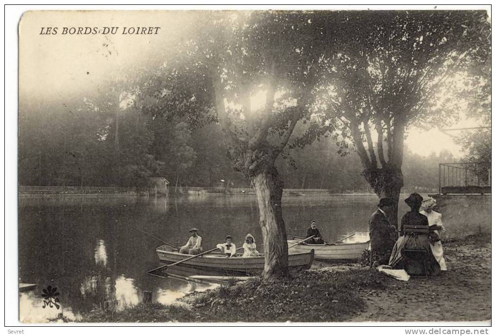 LES BORDS DU LOIRET - Scènes Champêtres. Très Beau Cliché. - Sonstige & Ohne Zuordnung