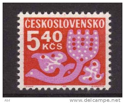 Tchécoslovaquie 1971 N°Y.T. : T102** - Timbres-taxe