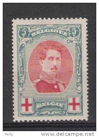 Belgie OCB 132A (*) - 1914-1915 Red Cross