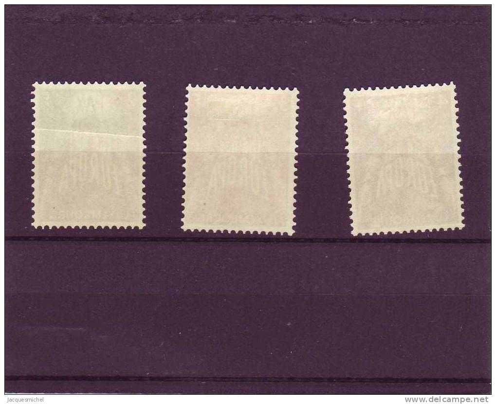 Europa - 1957 - LUXEMBOURG - N°531/533 - Neufs - Voir Scan - - Unused Stamps