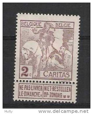 Belgie OCB 85 (*) - 1910-1911 Caritas