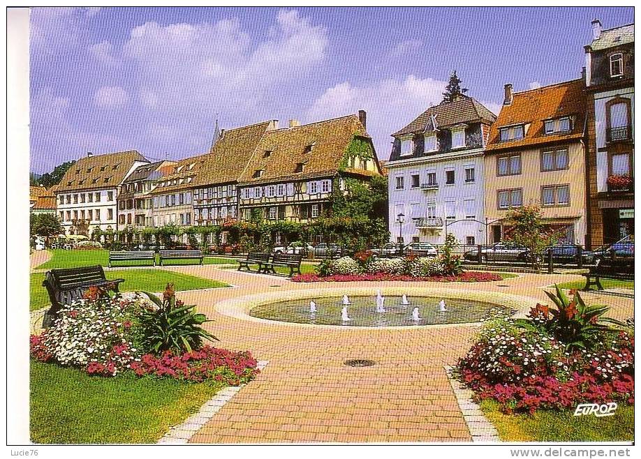 WISSEMBOURG  -  Square Du Quai Du 24 Novembre - Wissembourg