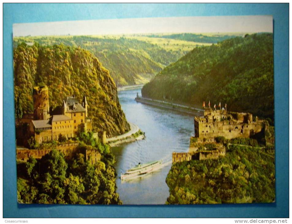 R.322 ALEMANIA GERMANY DEUTSCHLAND RENANIA PALATINADO ST. GOAR LA VALLÉE DU LORELEY ANNEES 60/70 MAS EN MI TIENDA - St. Goar