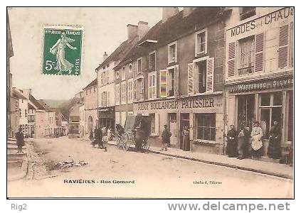 89 - RAVIERES,  RUE GOMARD (ATTELAGE) - Altri & Non Classificati