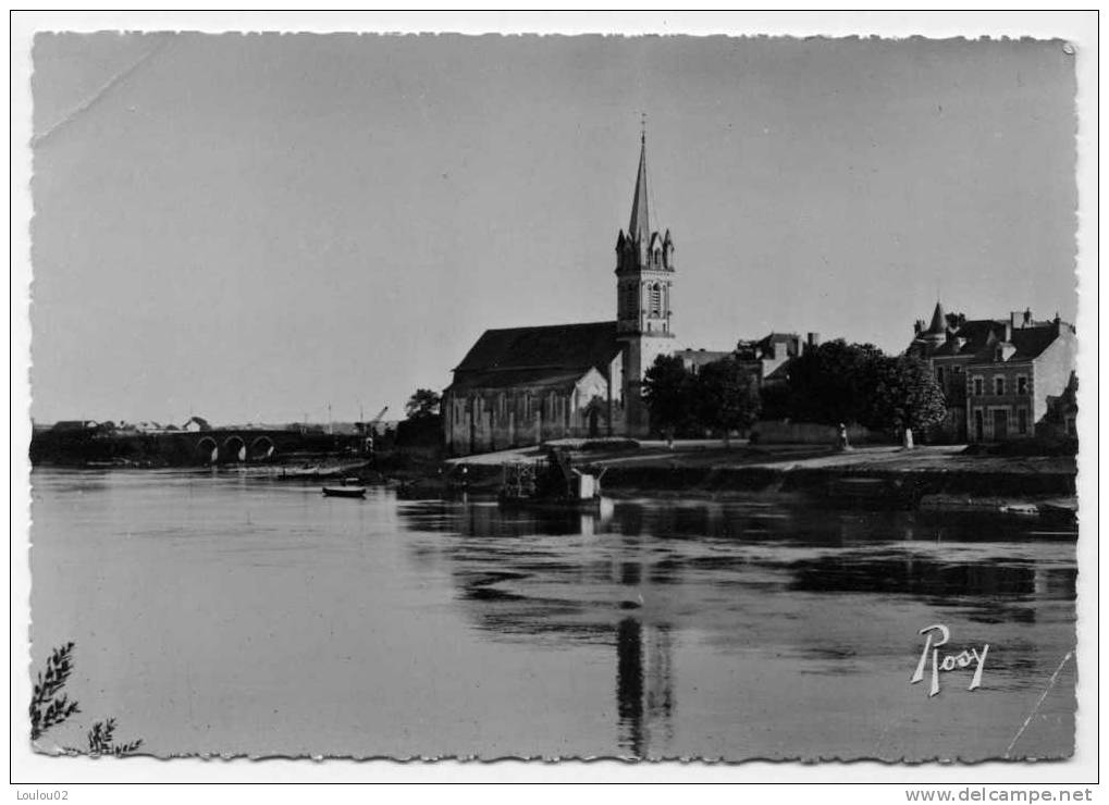 49 - CHALONNES SUR LOIRE - L´église - Bord Dentelé - Chalonnes Sur Loire