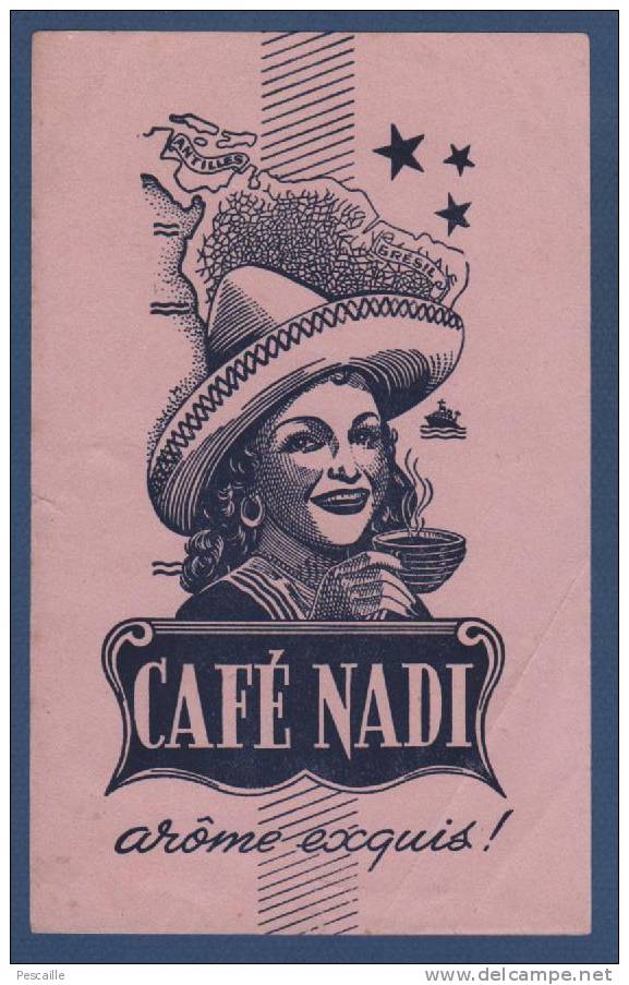 BUVARD CAFE NARDI AROME EXQUIS ! - Caffè & Tè