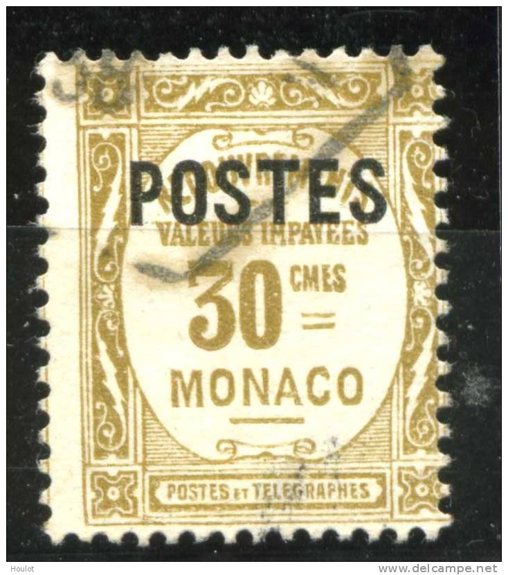 Monaco Mi.N°154 Dallay N° 154 1937,  Postauftragsmarke Ex Mi Nr. 22-26 Mit Bdr.-Aufdruck - Autres & Non Classés