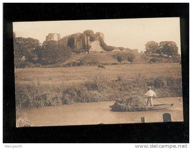 Ruines De La Cathédrale De Maillezais édit.bergevin N° 3962 En 1937 Belle Carte - Maillezais