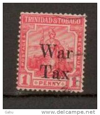 Trinidad Et Tobago 1917/18 ; N ° 100 ; Ob ; "war Tax" Cote 1998 : 3fr. - Trinidad & Tobago (1962-...)