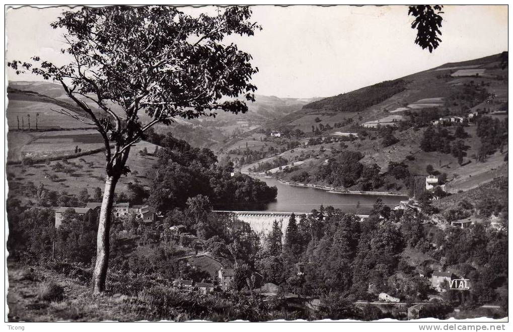 SAINT CHAMOND 42 LOIRE - LE BARRAGE DE LA VALLA - VOIR LE SCANNER - Saint Chamond