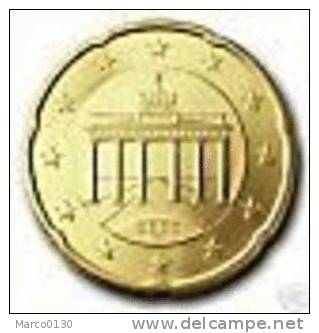 ALLEMAGNE 20 Cts 2003 Lettre D - Germany