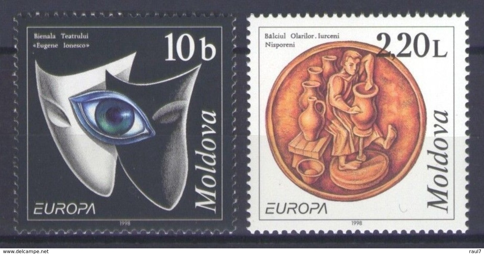 EUROPA 1998 - Moldavie - 2 Val Neufs // Mnh - 1998