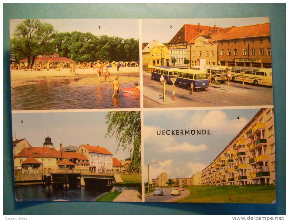 R.395 ALEMANIA GERMANY DEUTSCHLAND MECKLEMBURGO-POMERANIA OCCIDENTAL UECKERMÜNDE UECKERMUENDE AÑOS 70 MAS EN MI TIENDA - Ueckermuende