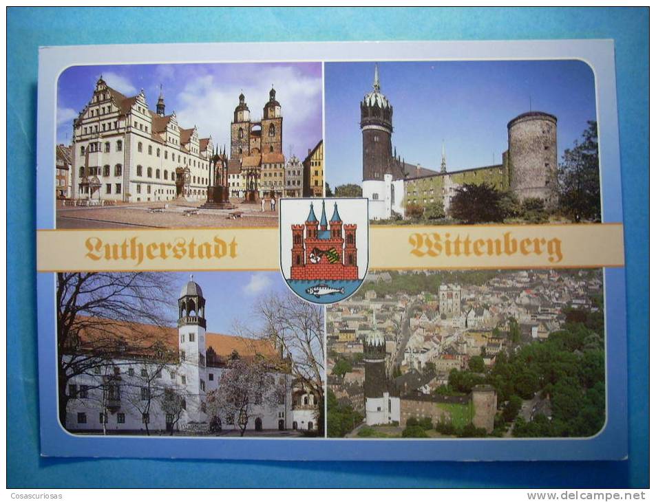 R.413 ALEMANIA GERMANY DEUTSCHLAND BRANDEMBURGO WITTENBERGE LUTHERHALLE LUTHERSTADT AÑOS 60/70 MAS EN MI TIENDA - Wittenberge