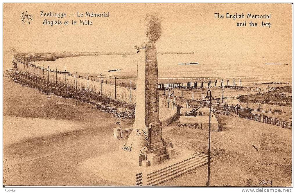 ZEEBRUGGE The English Memorial - Zeebrugge