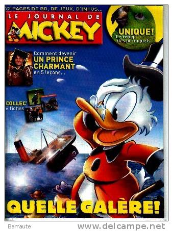 LE JOURNAL De MICKEY N° 2919 Du 28/05/2008  " Poster De DUFFY " - Journal De Mickey