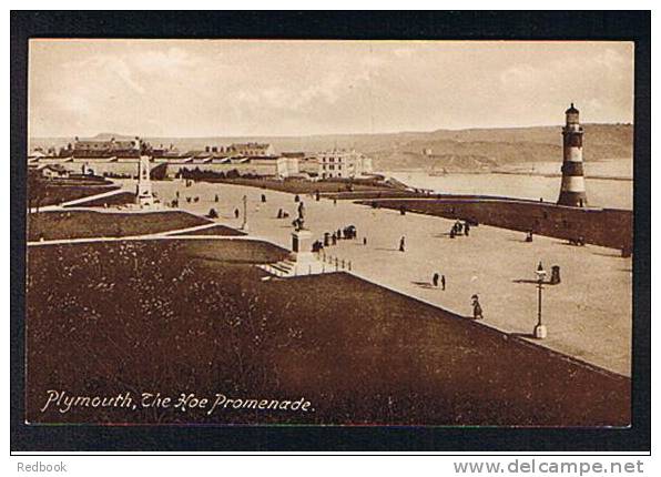 2 Postcards Plymouth Hoe Promenade & Lighthouse Devon - Ref 264 - Plymouth