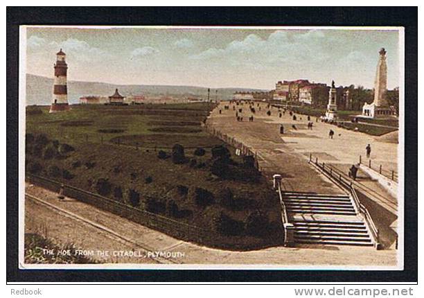 2 Postcards Plymouth Hoe Promenade & Lighthouse Devon - Ref 264 - Plymouth