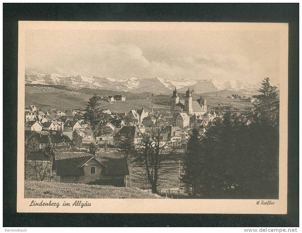 Allemagne - Lindenberg Im Allgäu An Der Deutschen Alpenstrasse ( W. ROESSLER) - Lindenberg I. Allg.