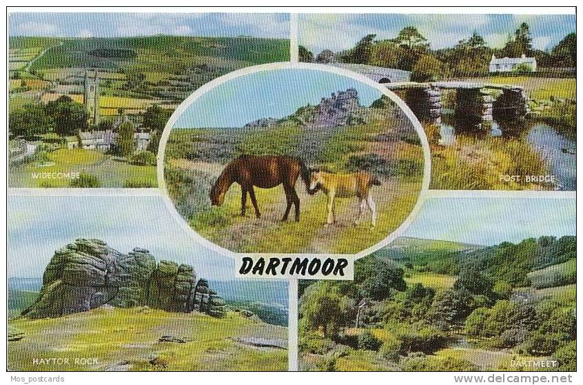 Devon - Views Of Dartmoor  B545 - Andere & Zonder Classificatie