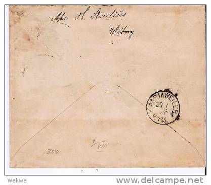 Fs002a/ FINNLAND -  Einschreiben U 36 B + Facit 37 (2 X), 39 Ex Viborg Nach Düren,Deutschland 1895 - Covers & Documents