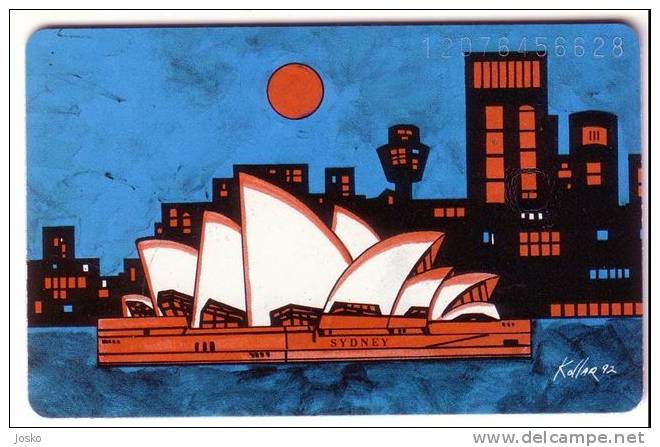 OPERA HOUSE IN SYDNEY - AUSTRALIA ( Germany Old And Rare Card - Only 4.600 Ex. ) - Australien