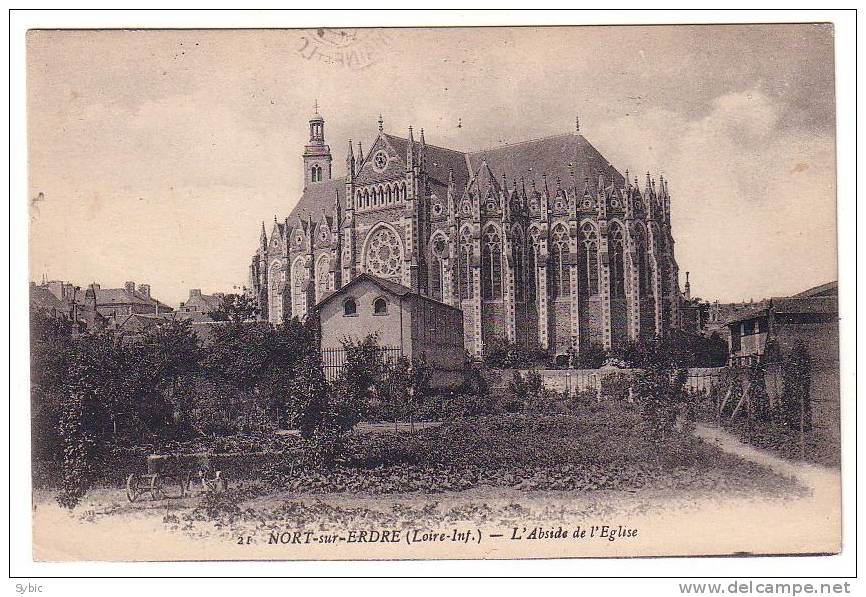 NORT SUR ERDRE - L'Abside De L'église - Nort Sur Erdre