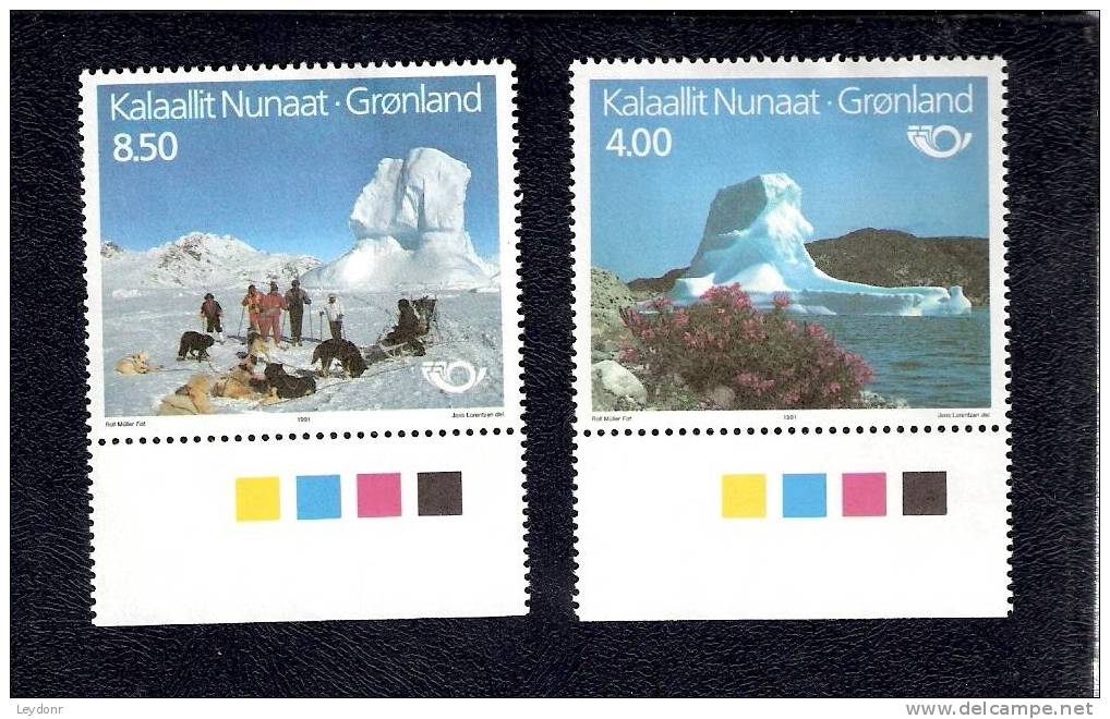 Greenland - Tourism - Scott # 240-241 - Sonstige & Ohne Zuordnung