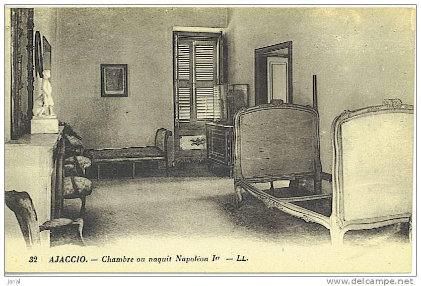 -  AJACCIO - CHAMBRE OU NAQUIT NAPOLEON 1er - History