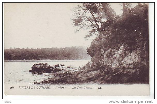 Dép 29 - Y588 - Combrit - Kerbernes - Les Trois Tourtes - Rivière De Quimper - Bon état - Combrit Ste-Marine