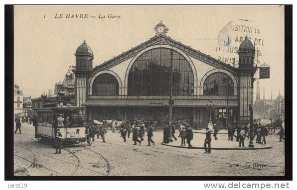 LE HAVRE.....LA GARE.. ECRITE...‹(•¿•)› - Gare