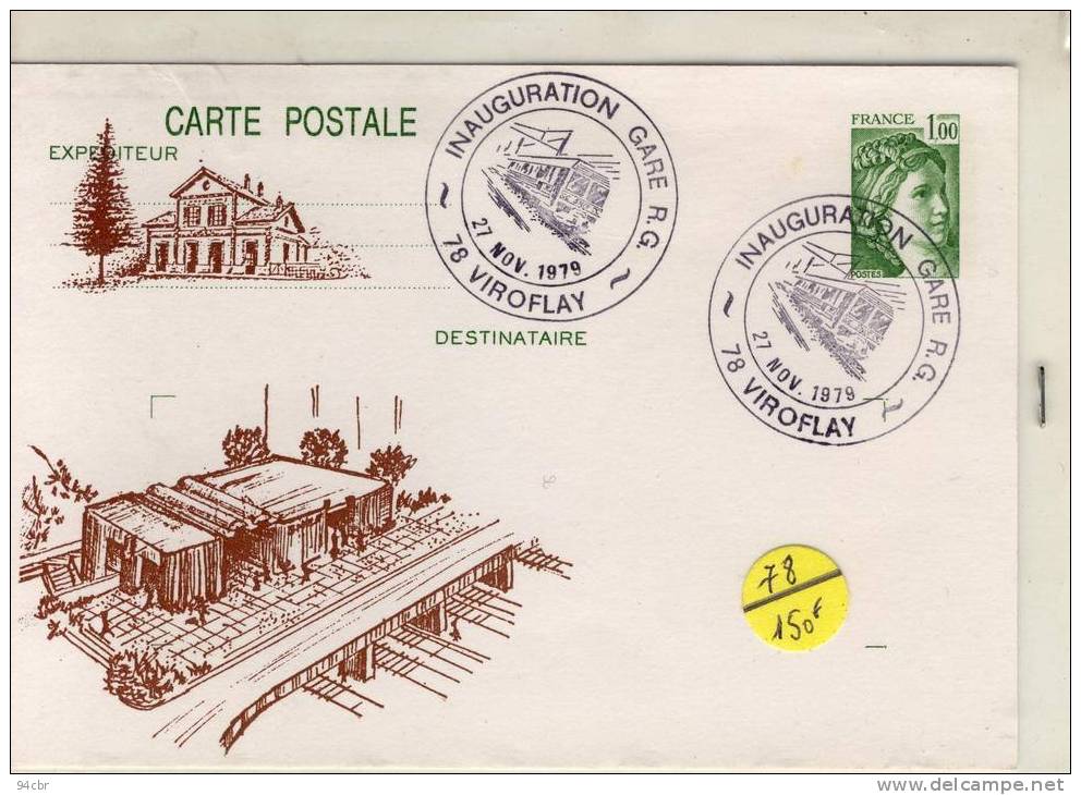 CARTE PHILATELIQUE (78)  VIROFLAY - Viroflay