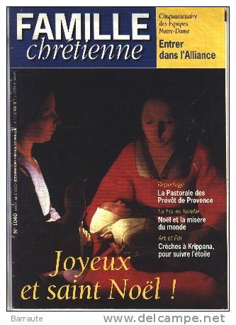 FAMILLE CHRETIENNE N° 1040  Du 18/12/1997 " JOYEUX Et SAINT NOEL " - Televisie