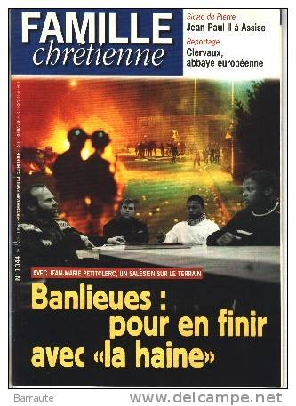 FAMILLE CHRETIENNE N° 1044 Du 15/01/1998 "BANLIEUES : Pour En Finir Avec La HAINE " - Televisie