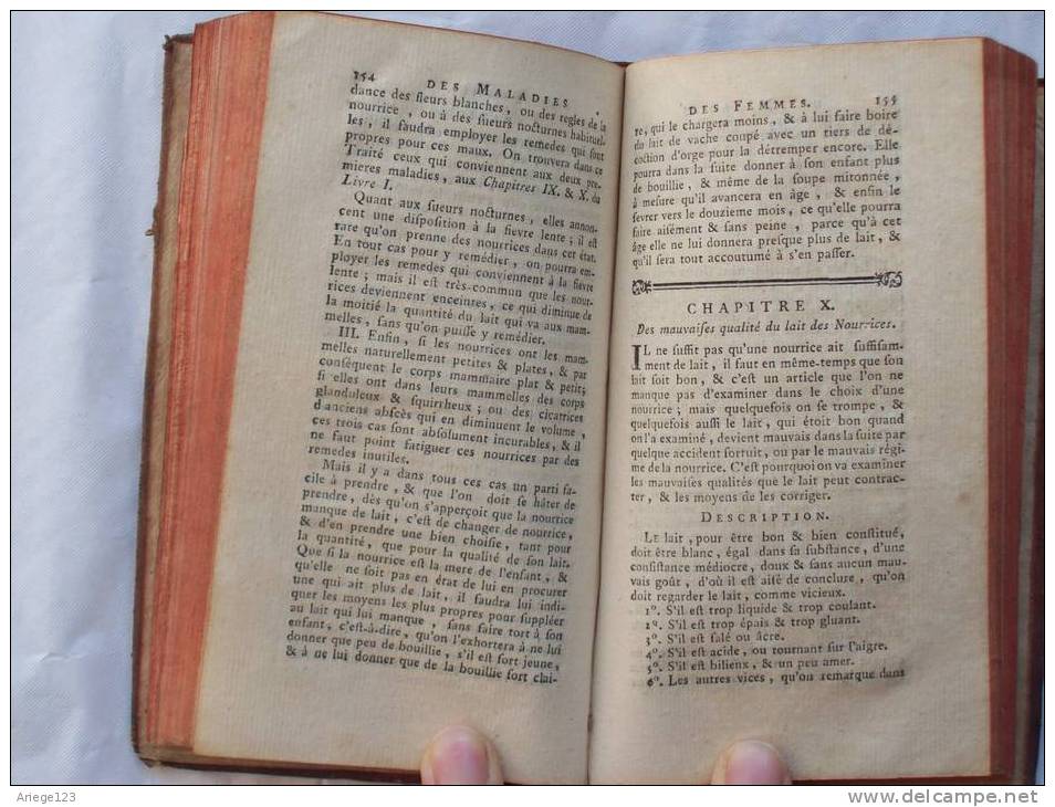 Traite Des Maladies Des Femmes Tome Ciquieme A Paris Chez P,g Cavelier Libraire Rue Saint Jacques - 1701-1800