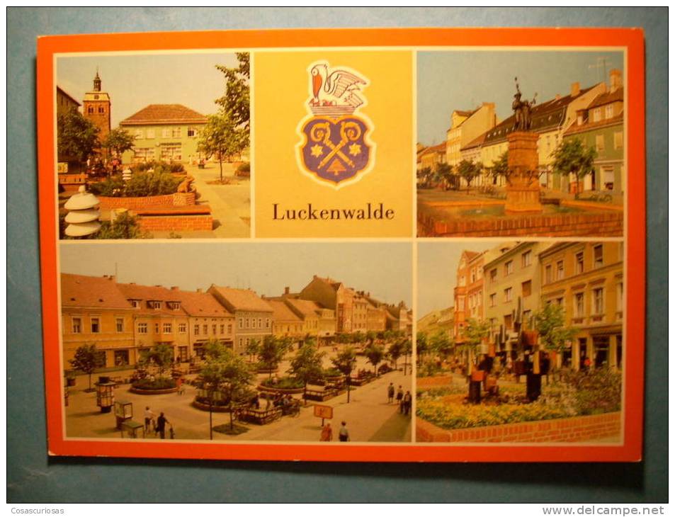 R.652 ALEMANIA GERMANY DEUTSCHLAND BRANDEMBURGO LUCKENWALDE AÑOS 70/80 MAS EN MI TIENDA - Luckenwalde