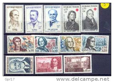 .lots De 12 Timbres Neufs.....c9/1 - Colecciones Completas