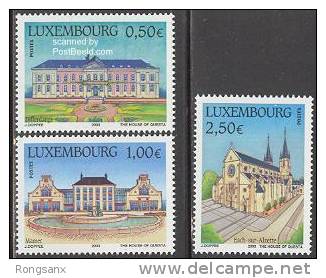 2003 LUXEMBOURG TRAVEL 3V - Neufs